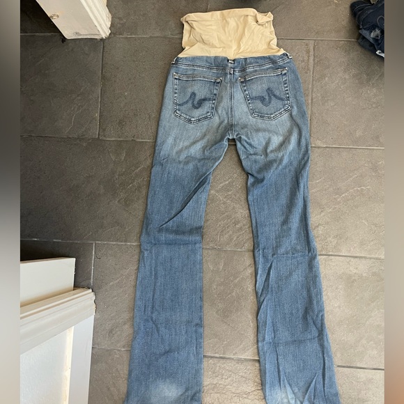 EUC Adriano Goldschmied maternity jeans size 27 - Picture 2 of 7